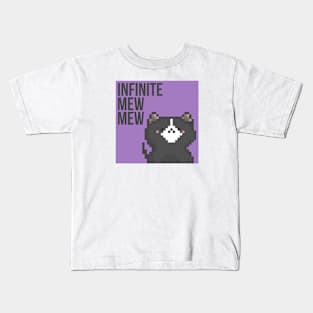 Pixel Cat 090 Kids T-Shirt